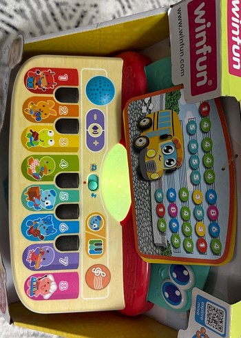 Winfun Renkli Bebek Dokunmatik Piyano Oyuncağı - Görsel 3