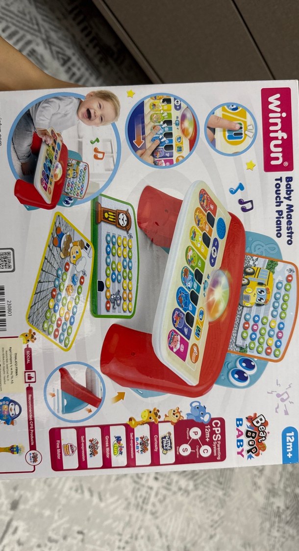 Winfun Renkli Bebek Dokunmatik Piyano Oyuncağı - Görsel 4