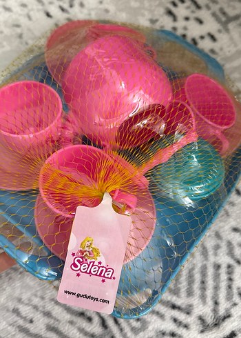 Renkli Pembe Plaj ve Bahçe Oyuncak Seti - Görsel 2