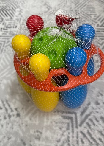 Renkli Plastik Bowling Seti - Görsel 3