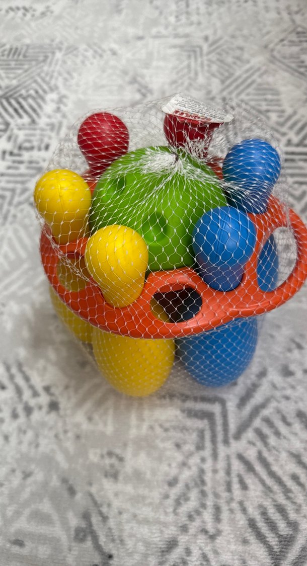 Renkli Plastik Bowling Seti - Görsel 3