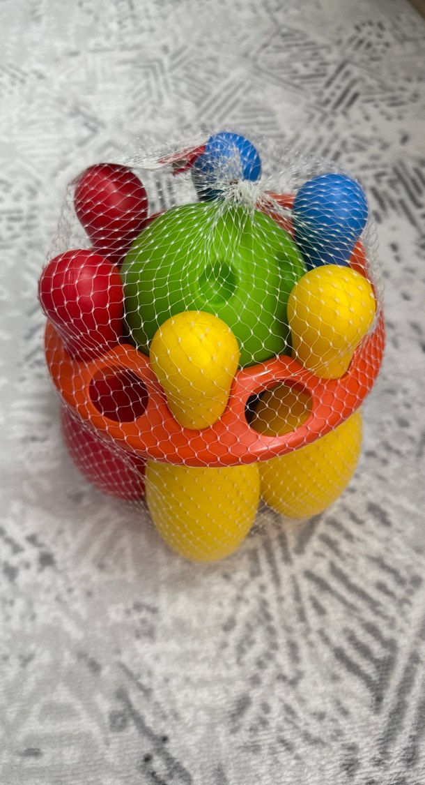 Renkli Plastik Bowling Seti - Görsel 2