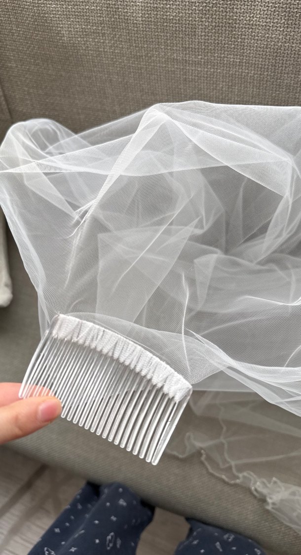 Boncuk İşlemeli Duvak - Görsel 3