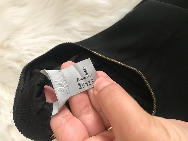 H&M Kadın siyah elbise