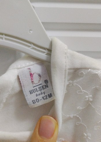 Kız Çocuk Beyaz Dantel Elbise - Görsel 3