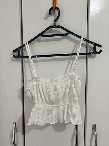 Bershka Askılı crop üst