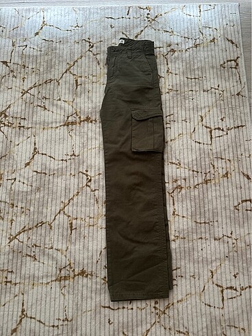 Pull and Bear Pull and Bear Yeşil Kargo Pantolon