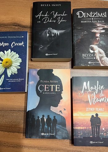 Epsilon Yayinlari 5 Kitap Set
