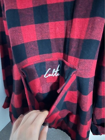 m Beden kırmızı Renk Kanguru sweatshirt