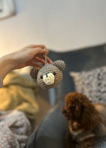 Örgü Ayıcık Anahtarlık - Görsel 3