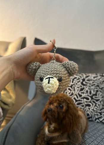 Örgü Ayıcık Anahtarlık - Görsel 2