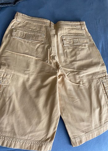 Gant Bej Kot Şort - Görsel 4