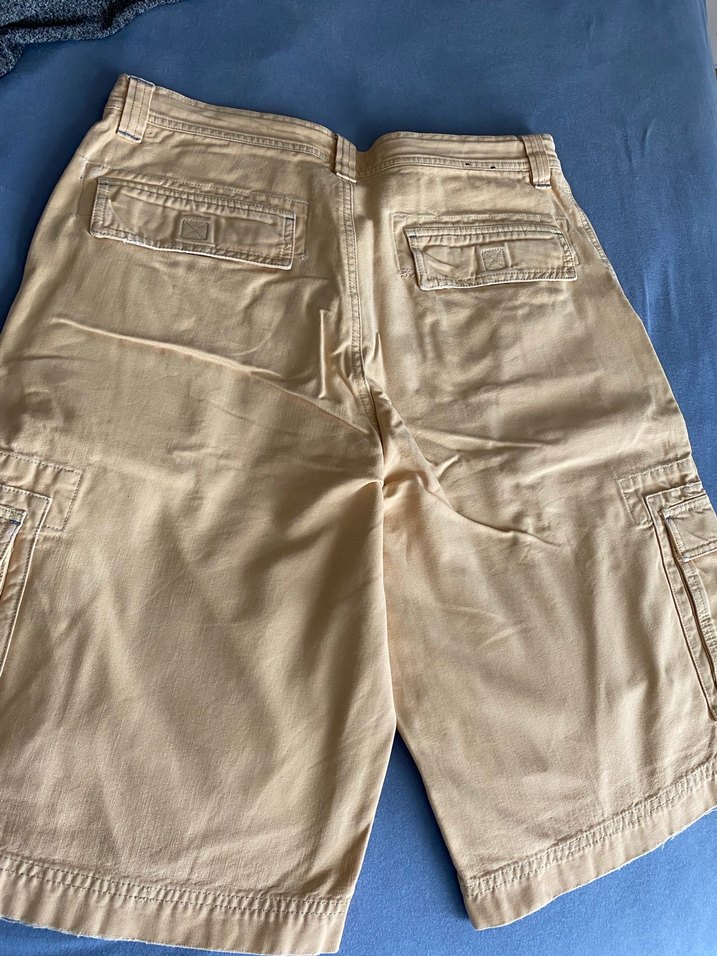 Gant Bej Kot Şort - Görsel 4