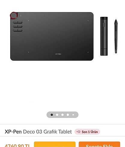 XP-Pen Deco 03 Grafik Tablet