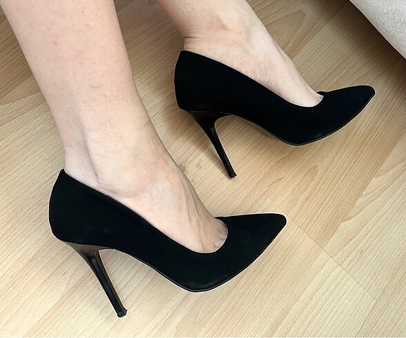 36 Beden siyah Renk Siyah stiletto