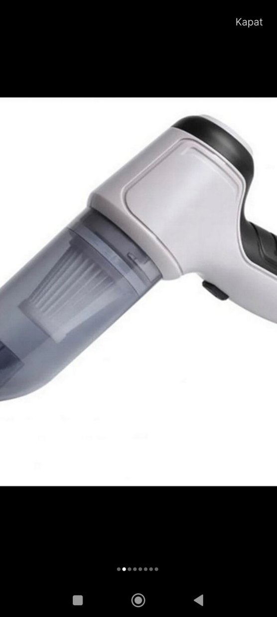 Kablosuz Mini Elektrikli Süpürge Seti - Görsel 4