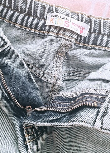7 Yaş Beden mavi Renk kız çocuk jean