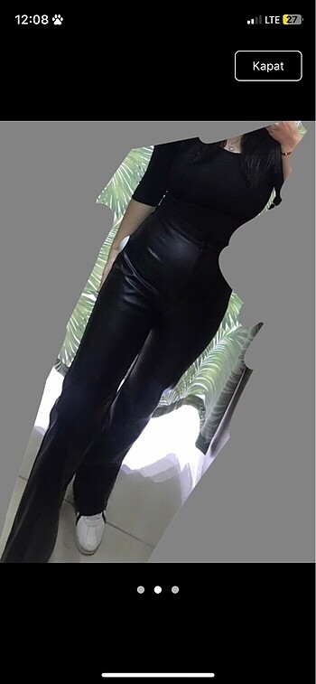 Zara Deri pantolon