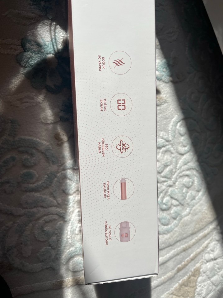 Polosmart Otomatik Saç Şekillendirici Beyaz - Görsel 2