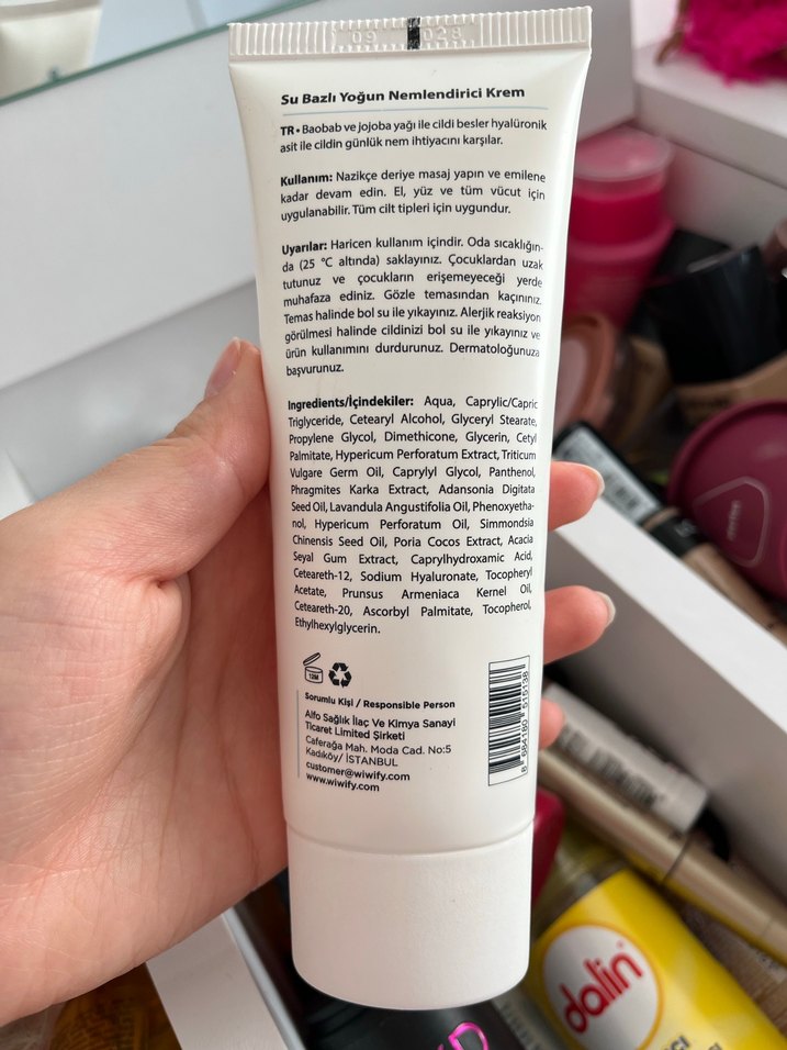 WiWIFY Yoğun Nemlendirici Krem 100 ml - Görsel 2