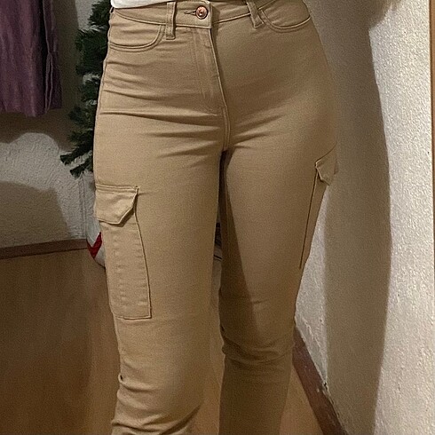 xs Beden camel Renk HM Pantolon
