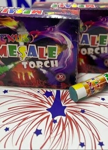 Beden kırmızı Renk Meşale