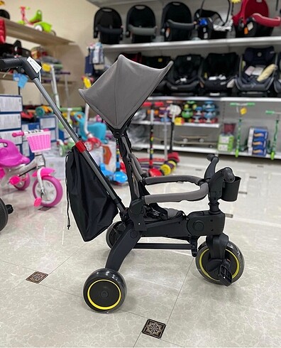 Kraft Gri Bebek Bisikleti Pedalı