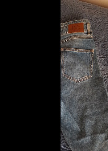 xs Beden mavi Renk kadın jean pantalon