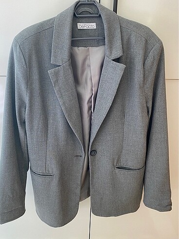 Defacto Gri blazer ceket