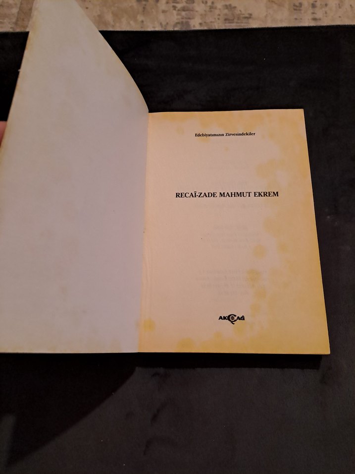 Recai-zade Mahmud Ekrem Biyografi Kitabı - Görsel 3