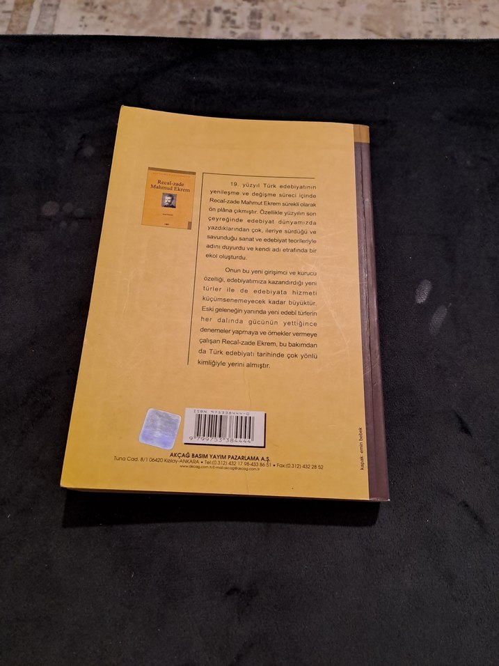 Recai-zade Mahmud Ekrem Biyografi Kitabı - Görsel 2