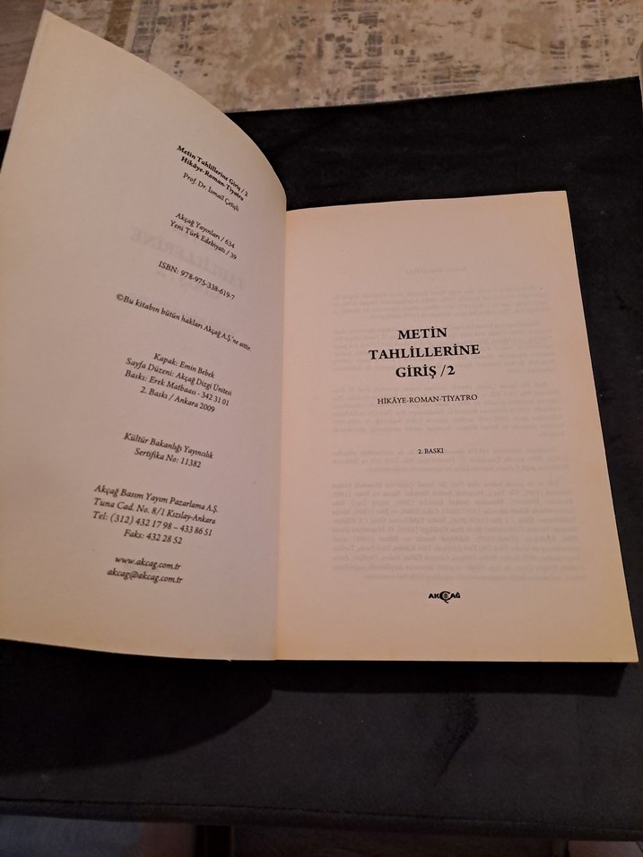 Metin Tahlillerine Giriş 2 - Hikaye, Roman, Tiyatro - Görsel 4