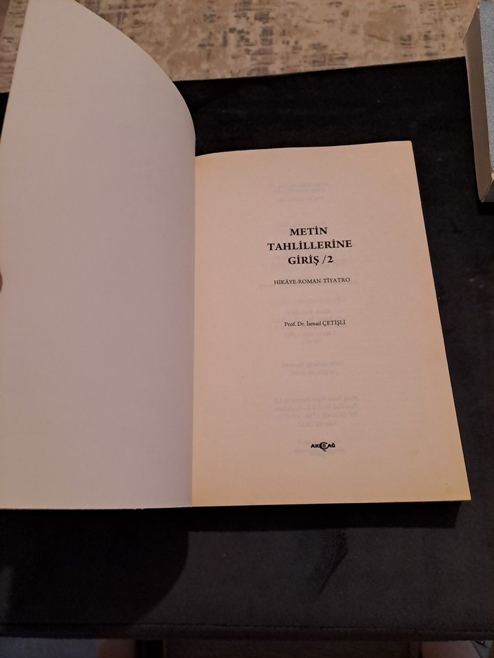 Metin Tahlillerine Giriş 2 - Hikaye, Roman, Tiyatro - Görsel 3