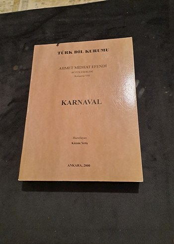 Karnaval - Ahmet Mithat Efendi Kitabı