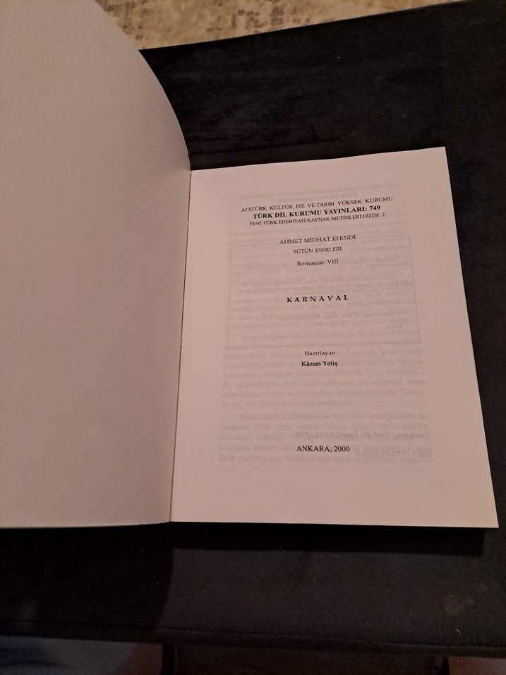 Karnaval - Ahmet Mithat Efendi Kitabı - Görsel 3