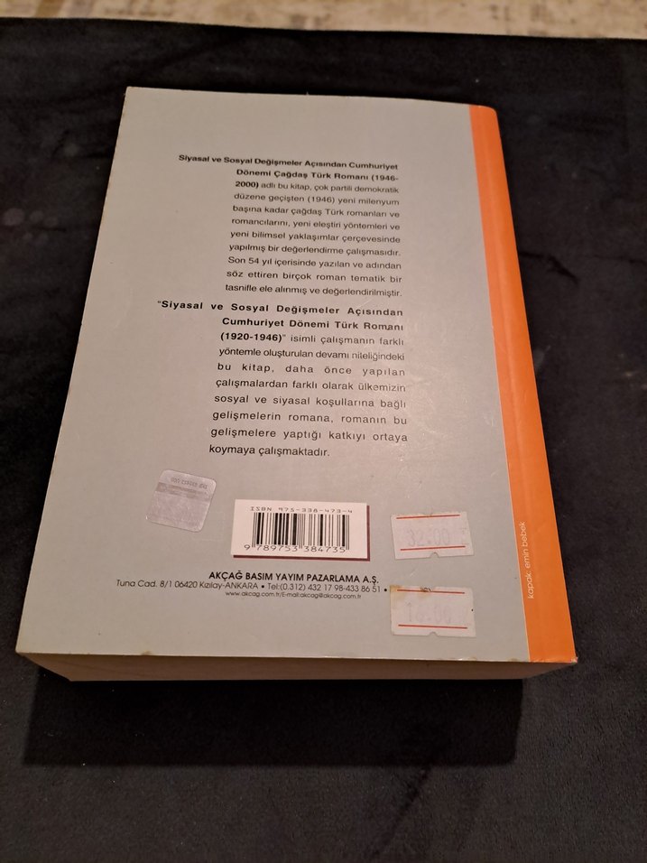 Cumhuriyet Dönemi Çağdaş Türk Romanı 1946-2000 - Görsel 2