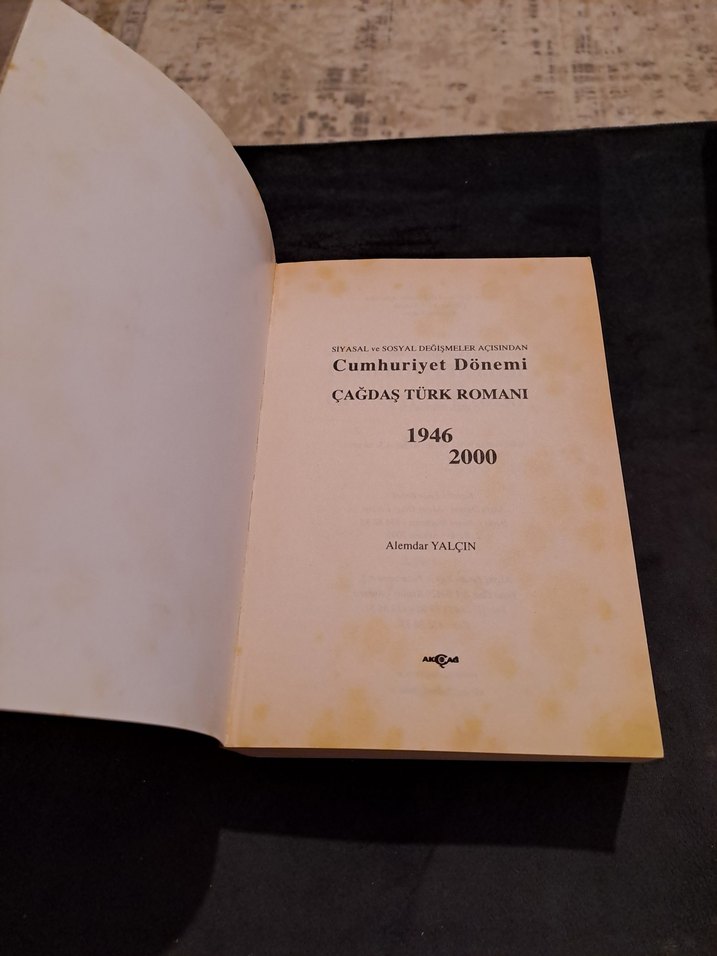 Cumhuriyet Dönemi Çağdaş Türk Romanı 1946-2000 - Görsel 3