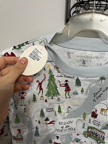 l Beden mavi Renk Pamuklu pijama
