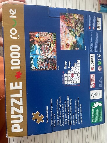  1000 parçalı puzzle