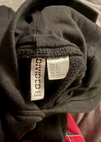 Siyah Rahat Kesim Kadın Sweatshirt - Görsel 3