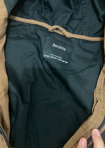 Bershka Bershka keten yağmurluk