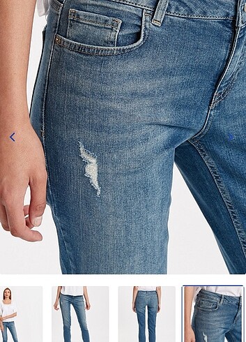 28 Beden mavi Renk LCW boyfriend kadın jean