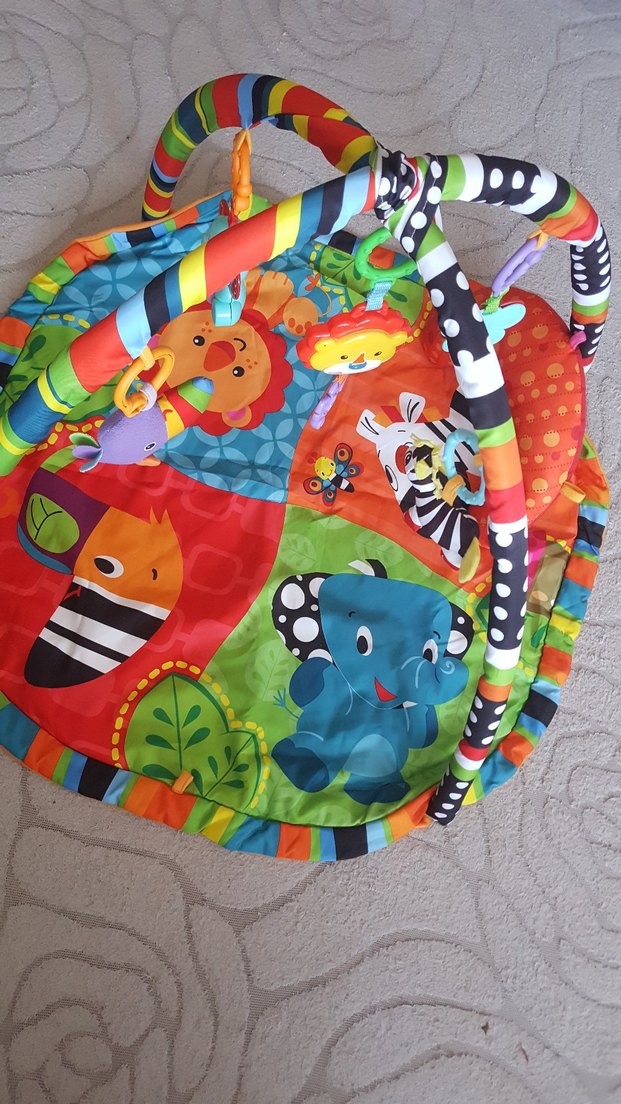 Renkli Bebek Oyun Halısı - Görsel 3