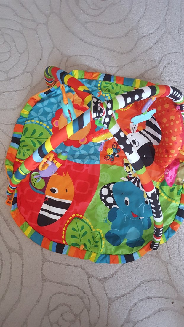 Renkli Bebek Oyun Halısı - Görsel 2