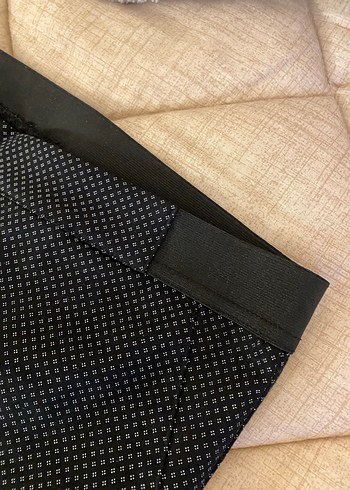 Beli lastikli kumaş pantolon - Görsel 2