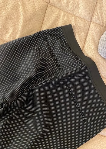 Beli lastikli kumaş pantolon - Görsel 3