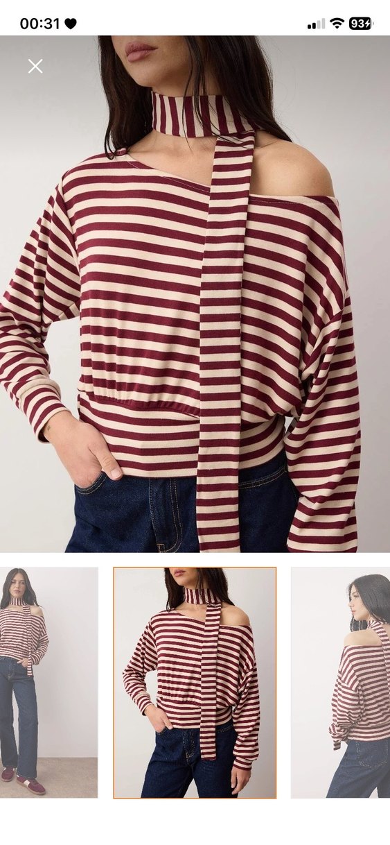 Şal bluz - Görsel 3