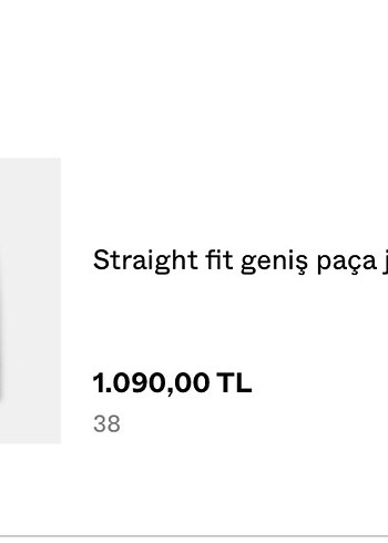 Bershka jean - Görsel 2