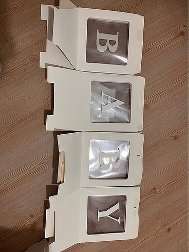 Baby yazılı balon kutusu - Görsel 2