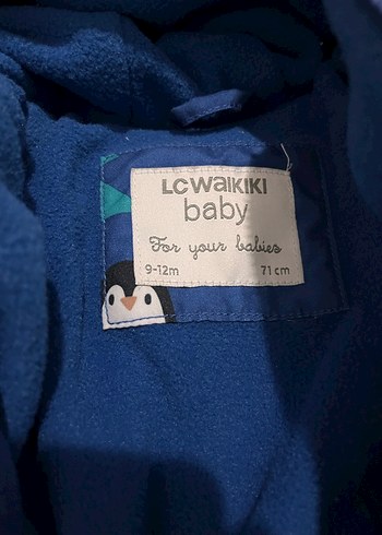 Renkli Baskılı Erkek Bebek Mont Tulum - Görsel 2